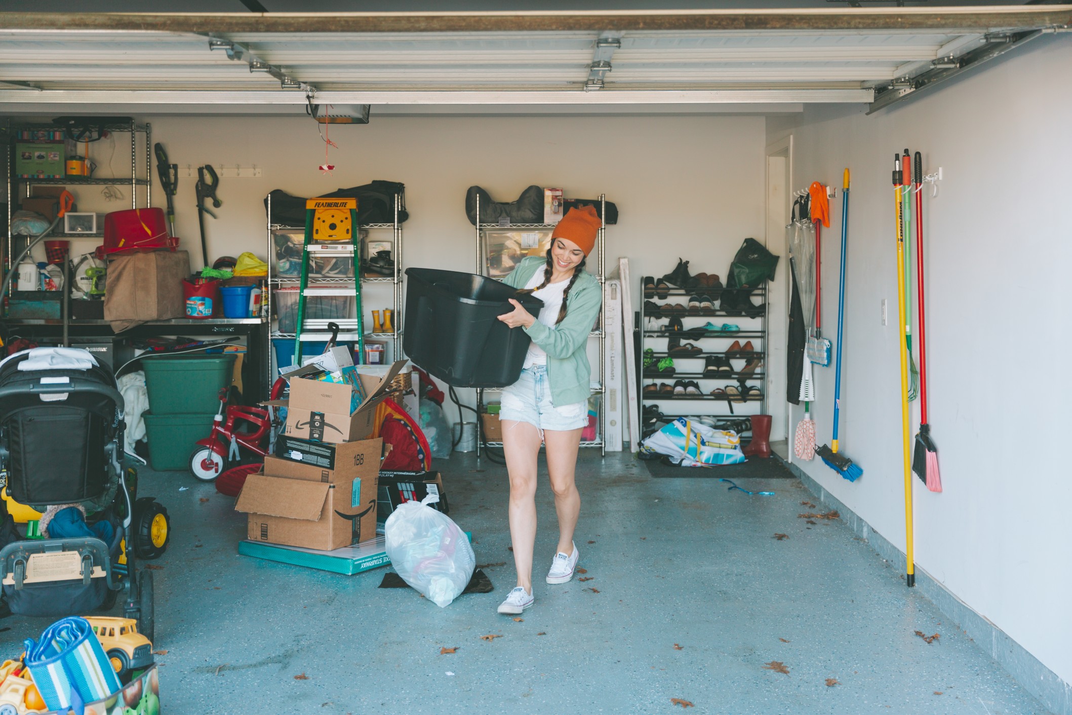 3 effective steps to organize your garage Garage cleaning and organizing services in Houston