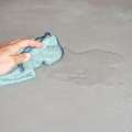 Homemade concrete cleaning solution for your garage floor